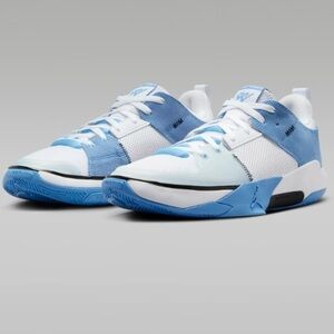Jordan Kids' Blue and White Sneakers
